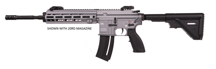 HK HK416 RIFLE - 22LR - 16.1" - 10+1 - GREY