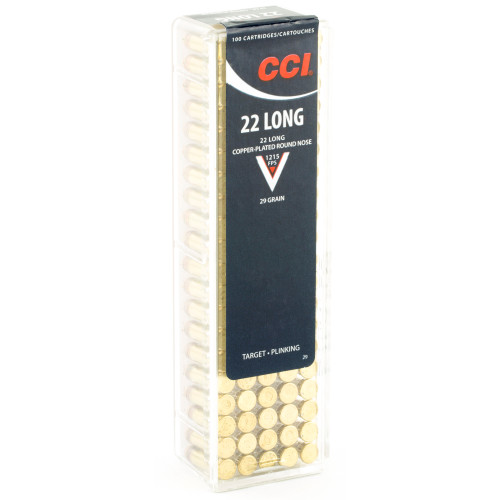CCI - 22 LONG - 29 GR - CPRN - 100 RDS / BOX