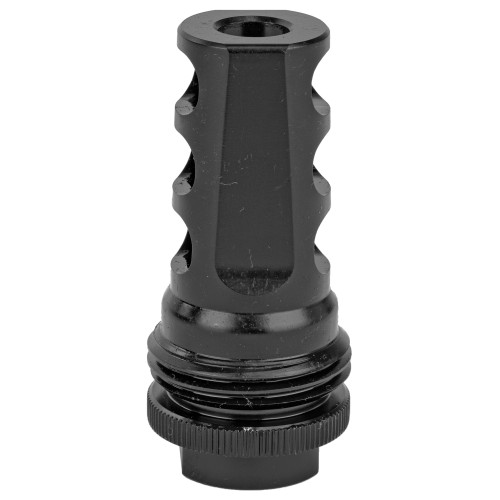 SCO ASR - AR10 - 762 NATO - MUZZLE BRAKE - 9/16X24 - BLACK