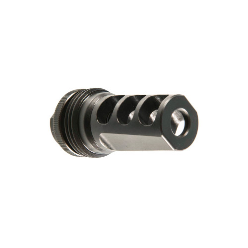 SCO ASR - AR10 - .338 CAL - MUZZLE BRAKE - 5/8X24 - BLACK