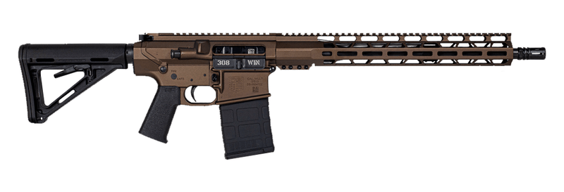 DIAMONDBACK FIREARMS DB10 - 308WIN - BRONZE - 16" - MLOK - 10+1