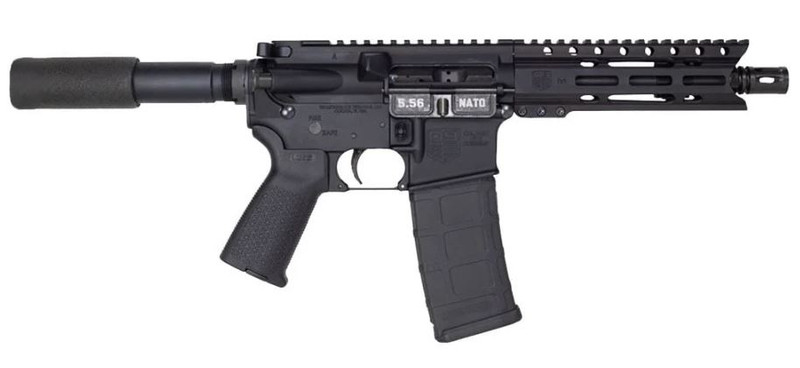 DIAMONDBACK FIREARMS DB15 PISTOL - 556 NATO - BLACK - 7" - MLOK - 30+1