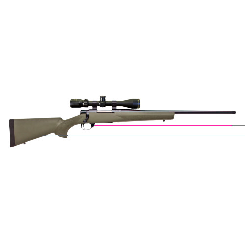 HOWA HOGUE - 30-06 - 22" - 4+1 - THREADED w/SCOPE - OD GREEN