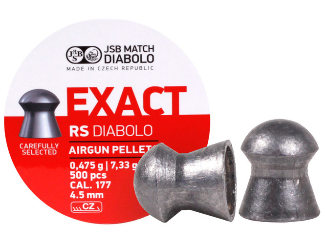 JSB MATCH EXACT RS - .177 PEL - 7.33 GR - 500 RDS