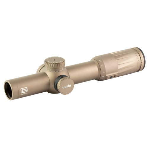 EOTech Vudu 1-10x28mm FFP Rifle Scope with SR5 MRAD Reticle, Tan, Model VDU1-10FFSR5TAN