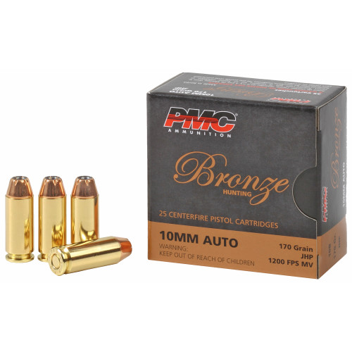 PMC - 10MM - 170 GR - JHP - 25 RDS/BOX