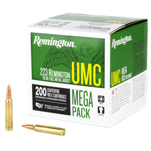 REMINGTON 223 REM - 55 GR - FMJ - 20 RDS/BOX