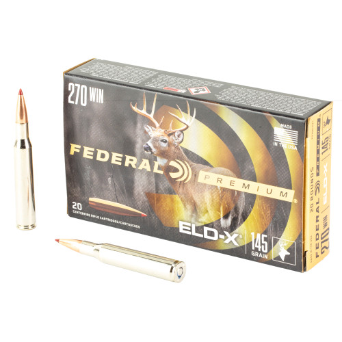 FEDERAL 270 WIN - 145 GR - PT - 20 RDS/BOX