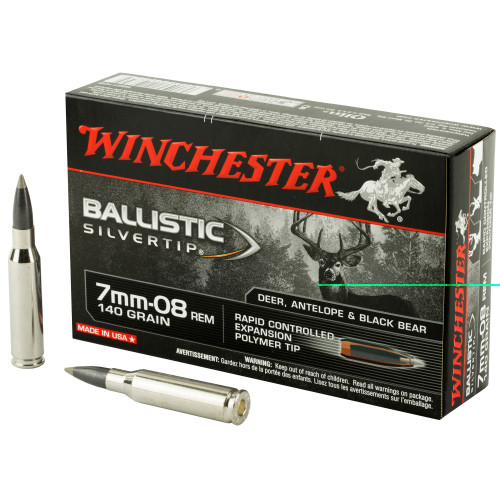 WINCHESTER 7MM-08 - 140 GR -PT - 20 RDS/BOX