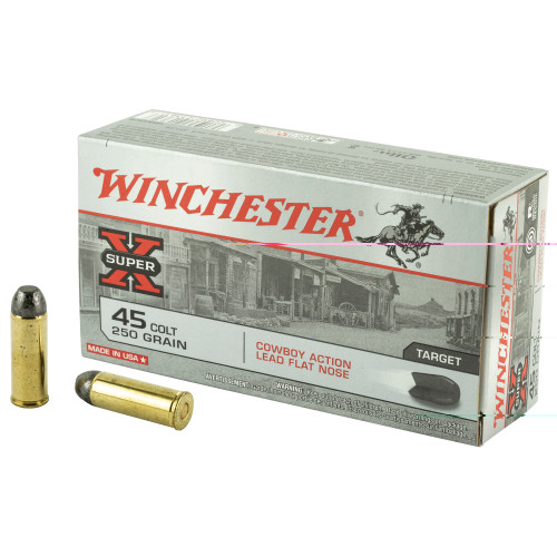 WINCHESTER - 45 LC - 250 GR - LEAD - 50 RDS/BOX