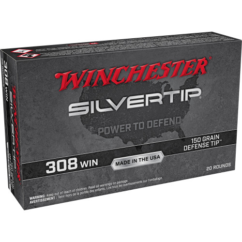 WINCHESTER 308 WIN - 150 GR - PT - 20 RDS/BOX