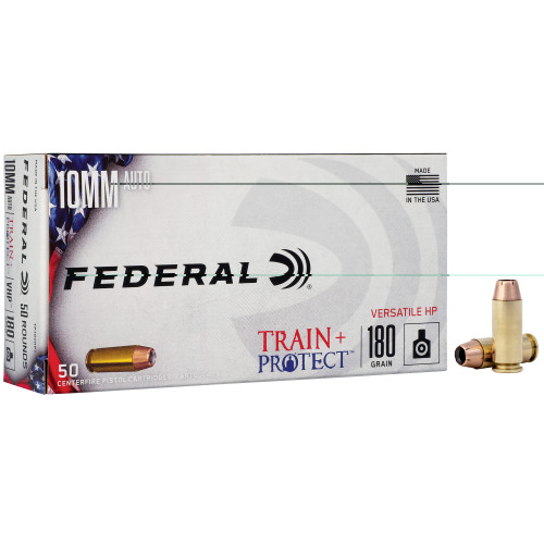 FEDERAL - 10MM - 180 GR - VERSATILE HOLLOW POINT - 50 RDS/BOX