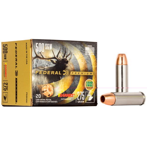 FEDERAL - 500 S&W - 275 GR - XPB - 20 RDS/BOX