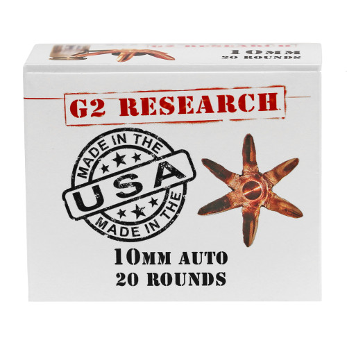 G2 RESEARCH - 10MM - 122 GR - COPPER - 20 RDS/BOX