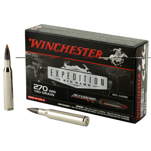 WINCHESTER 270 WIN - 140 GR - PT - 20 RDS/BOX