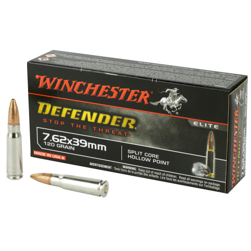 WINCHESTER  7.62X39 - 120 GR - HOLLOW POINT - 20 RDS/BOX