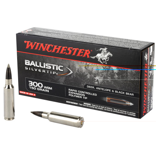 WINCHESTER  300 WINCHESTER SHORT MAGNUM - 150 GR - POLYMER TIP - 20 RDS/BOX