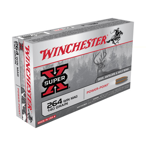 WINCHESTER 264 WIN - 140 GR - PSP - 20 RDS/BOX