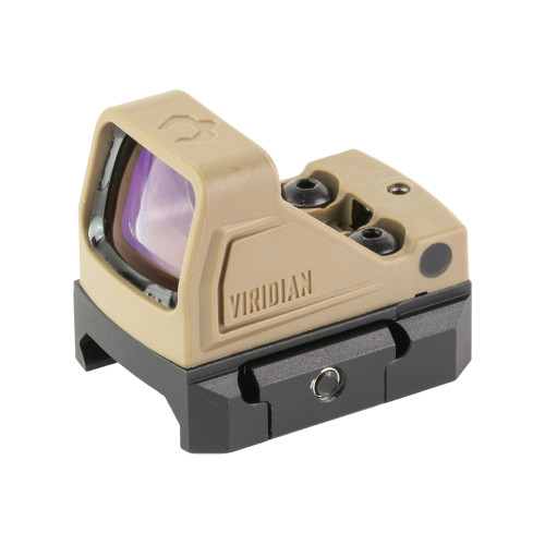 Viridian - 3 MOA - Green - Reflex Sight - SHIELD Mounting Pattern, Instant-On - FDE