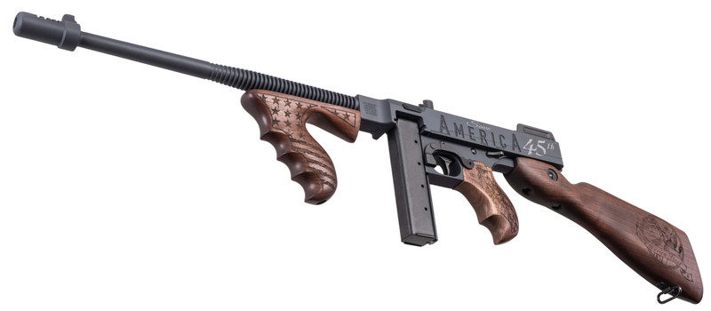 AUTO-ORDNANCE - THOMPSON TRUMP SAVE AMERICA 1927 - 45ACP - 16.5" - 10+1 - CA LEGAL