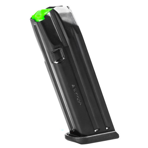 MEC-GAR FOR GLOCK 17 MAGAZINE - 9mm - 10 ROUND CAPACITY - 10/18 Round BODY - Black
