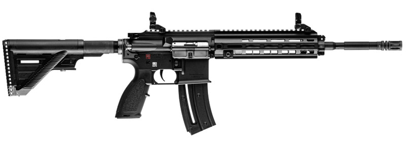 HK HK416 RIFLE - 22LR - 16.1" - 10+1 - BLACK - CA LEGAL