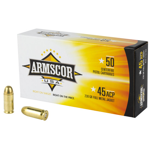 ARMSCOR - 45ACP - 230 GR - FMJ - 50 RDS/BOX