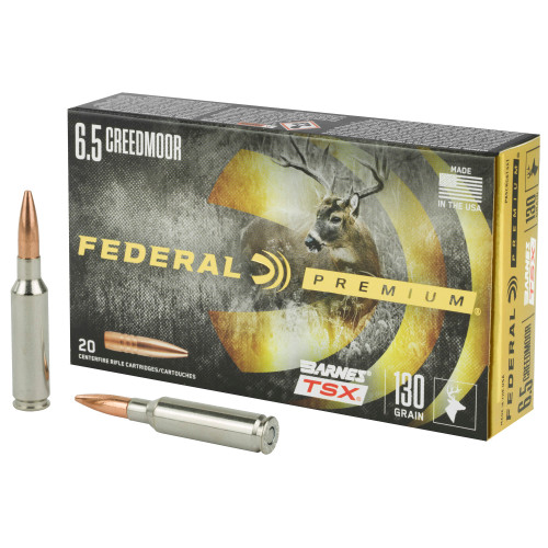 FEDERAL PREMIUM - 6.5 CM - 130 GR - TSX - 20 RDS/BOX