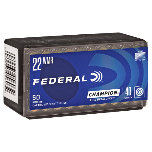 FEDERAL - 22 WMR - 40 GR - FMJ - 50 RDS/BOX