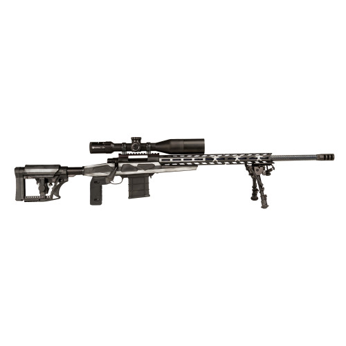 HOWA CHASSIS - 308 WIN - 24" - 10+1 - HEAVY THREADED - GRAY