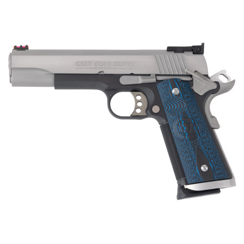 COLT GOLD CUP TROPHY - 45 ACP - 5" - 8+1 - SILVER/BLACK