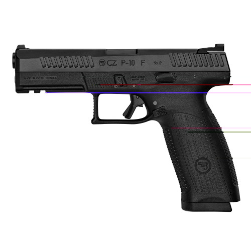 CZ P-10F - 9MM - 4.5" - 19+1 - BLACK