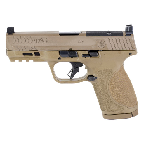 SMITH & WESSON M&P M2.0 - 9MM - 4" - 15+1 - FLAT DARK EARTH - 13572