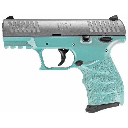WALTHER CCP M2 - 380 ACP - 3.54" - 8+1 - ANGEL BLUE/SILVER