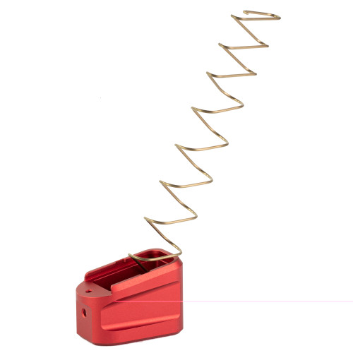 Strike Mag Plate Al For Glock 19 Red