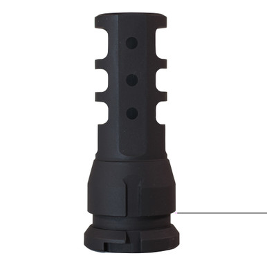 Dead Air Armament Keymount Muzzle Brake for AR-15 in matte black finish