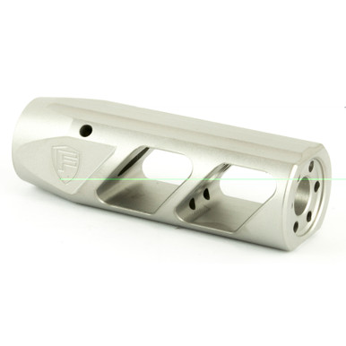 Fortis RED 7.62 NATO Muzzle Brake stainless steel – side profile view
