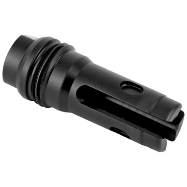 Rugged Suppressors R3L Flash Hider showing Dual Taper Locking System detail