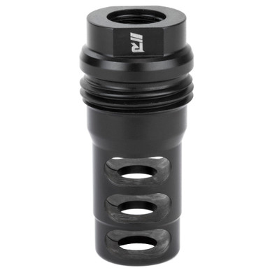 Rugged Suppressors 3 Port Muzzle Brake side profile showing port design and threading