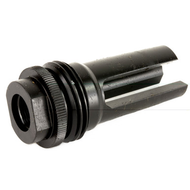 SilencerCo ASR Flash Hider 9mm 1/2x28 – front three-quarter view
