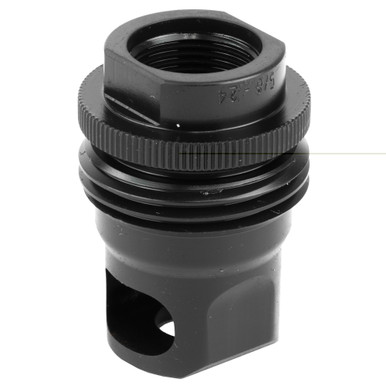 SilencerCo ASR Single Port Muzzle Brake – side profile view showing port and finish