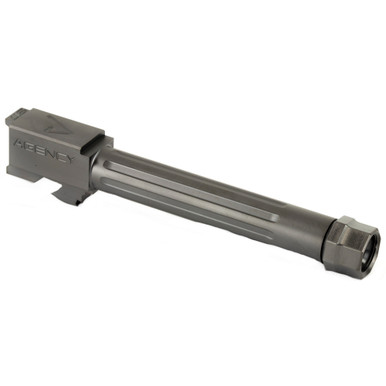 Agency Arms Mid Line Glock 17 Barrel – muzzle and machining detail view