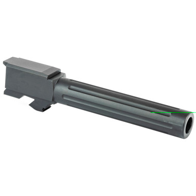 Lone Wolf Alpha Wolf barrel chamber and muzzle end detail – nitride coated stainless steel