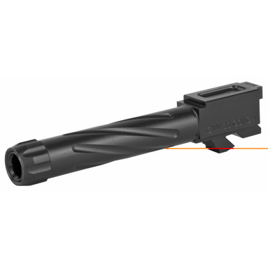 Rival Arms Threaded Conversion Barrel for Glock 23 to 9mm in Black – full barrel view