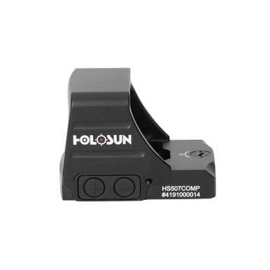 Holosun HS507COMP competition red dot - side profile view
