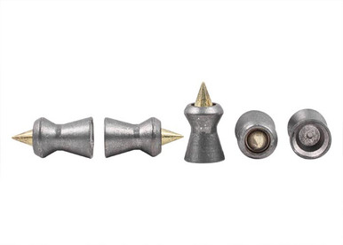 Predator MetalMag pointed metal tip pellet close-up detail