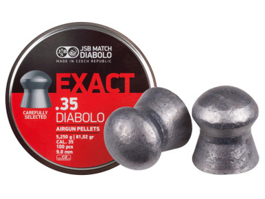 JSB MATCH EXACT - .35 PEL - ROUND - 81.02 GR - 100/tin