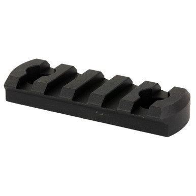 Kinetic Development Group M-LOK 5-Slot Picatinny Rail Section — underside showing M-LOK mounting tabs