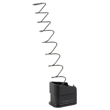 Agency Arms G19 +5 Magazine Extension in Black – Front View