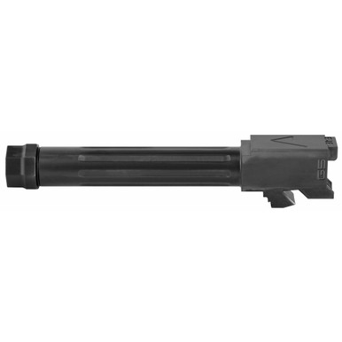 Agency Arms Mid Line Threaded Barrel for Glock 19 Gen 5 – muzzle threading detail